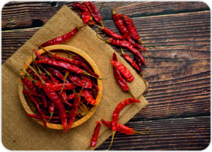 Red Chilli (Capsicum annuum)